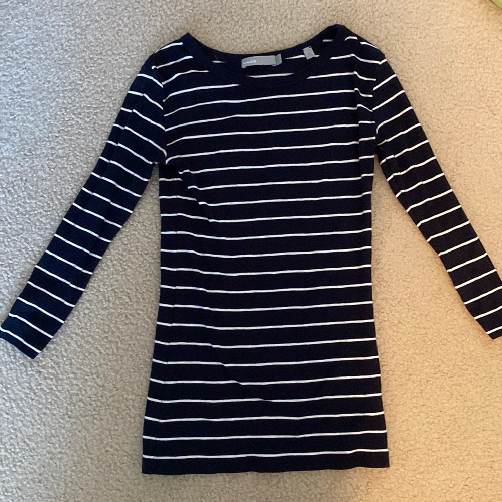 Vince 3/4 Sleeve Knit Top